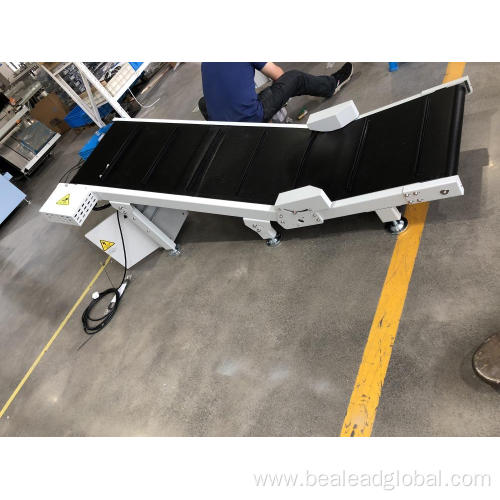 Motorized Incline Take Away Exit Conveyor